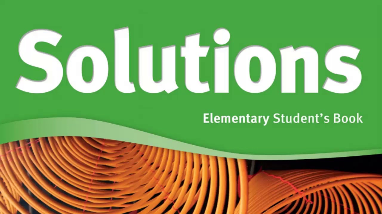 Solution elementary 2nd_SB_1.09 - YouTube