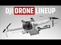 Dji Drone Lineup 2024 - Mini 5 Pro, Dji Air 3S and Dji Mavic 4 Pro