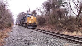 CSX Q032-27 passing Ontario St Havre DeGrace MD