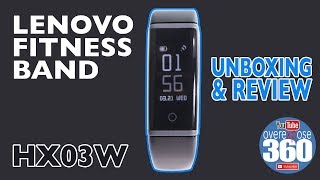 Lenovo Fitness Band - HX03W - Review - Not a bad competitor to the Mi Band 2