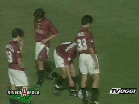 Salernitana - Juventus 1 - 0 Di Vaio 02/05/1999 campionato serie A 1998/99