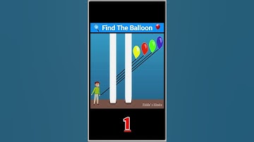 🔍 Find The Balloon is The Kid Holding | Illusion#13 | #illusion #shorts