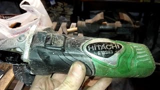 :  Hitachi G13SR3.   ,  . bearing replacement