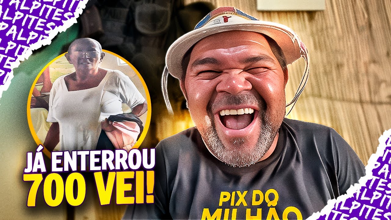 MÃE DO GALO CEGO JÁ FOI EM MAIS DE 700 ENTERROS 🤣🤣 | PALPITES DO GALO CEGO