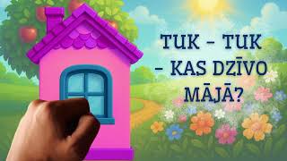 Bērniem - Burtu Apguve - Kas Dzīvo Mājā - Burti A, Ā, L, N, I, T