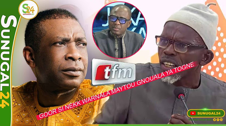 Révélation explosive d'Oustaz Assane sur les coulisses de TFM . Amadou Ba wonama ....
