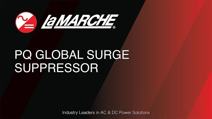 Surge Suppressor Webinar