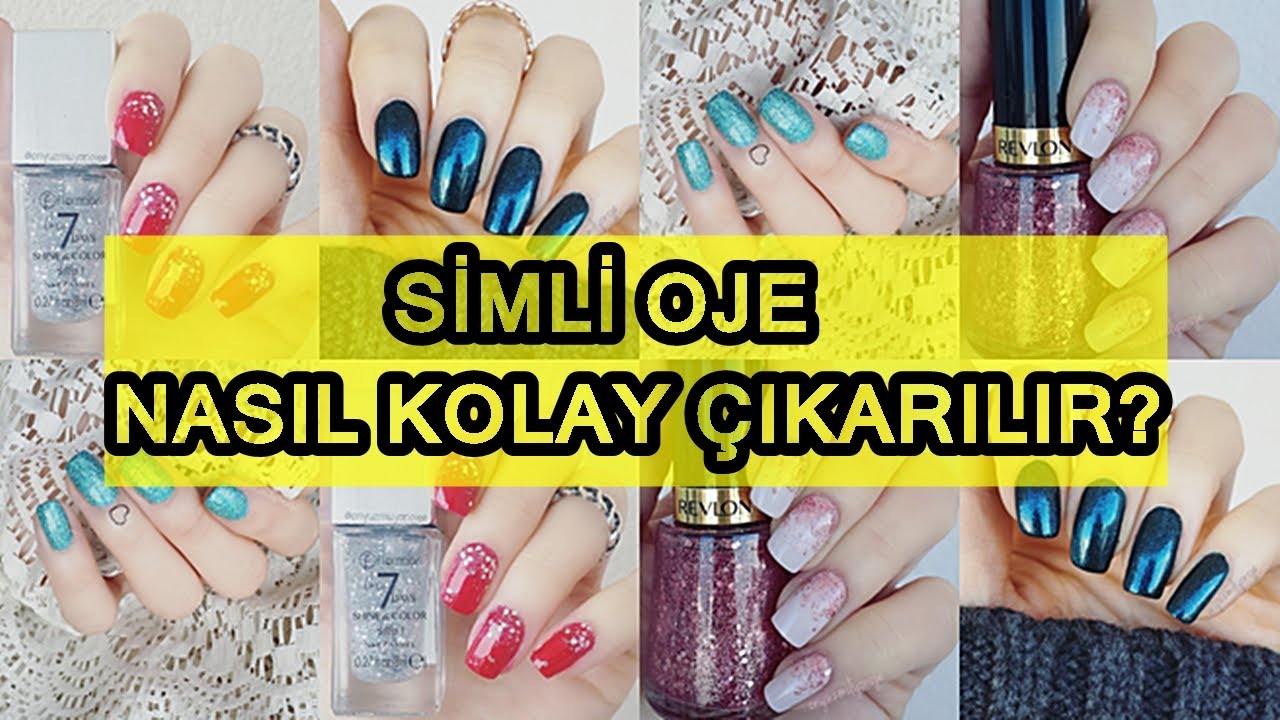 Simli Oje Nasıl Kolay Sürülür Simli Oje Nasıl Kolay Sürülür