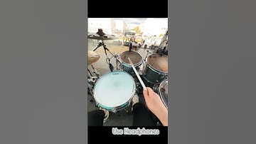 Thumbnail of Monitor mix tune.. #drums #livedrumming #drumcam #drum #soundcheck #drummix #drummer #drumming
