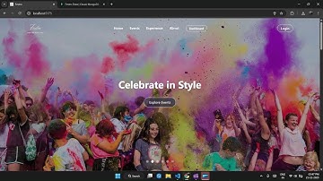 My New Web Development MERN Stack Project Festro Presentation 