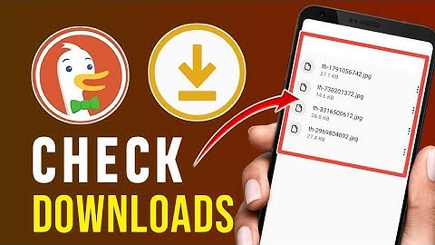 How to Check Your Downloads on Duckduckgo for Beginners (2025) || Tech Insights