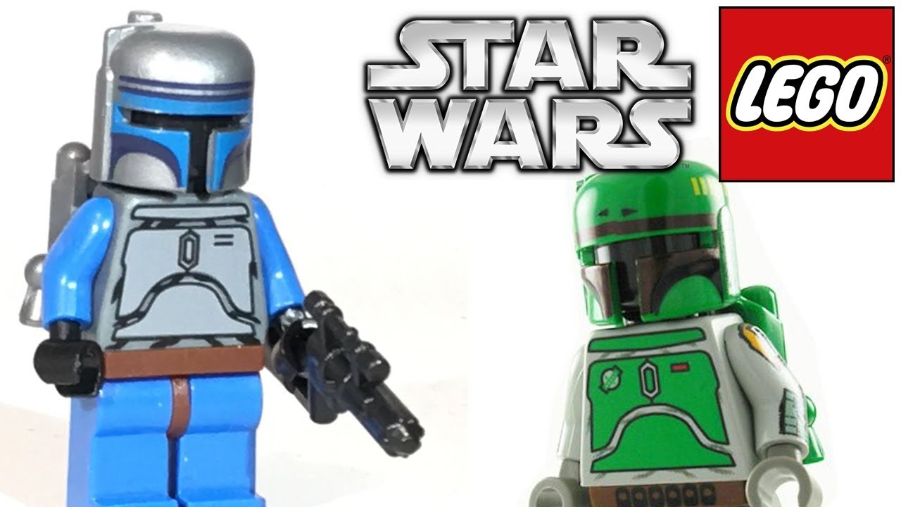Download LEGO Star Wars: Jango Fett & Boba Fett CUSTOM Minifigures Review - YouTube