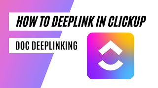 How To Deep Link In ClickUp Docs With Table Of Contents