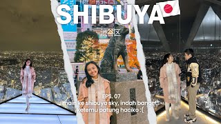 JAPAN VLOG | Tempat terindah di Tokyo ! Shibuya Sky &amp; Shibuya Crossline