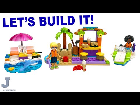 LEGO Friends 2025 Creative Beach &amp; Travel Suitcase 42672 Complete Build &amp; Review