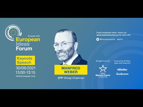 #EIF21 Keynote Speech - Manfred Weber