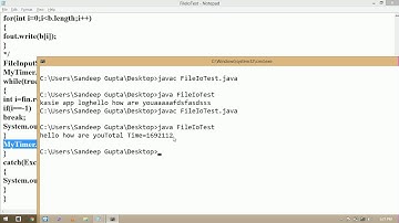Java I/O Tutorial # 3 | Byte Array Input/Output Stream | System NanoTime | JOptionPane