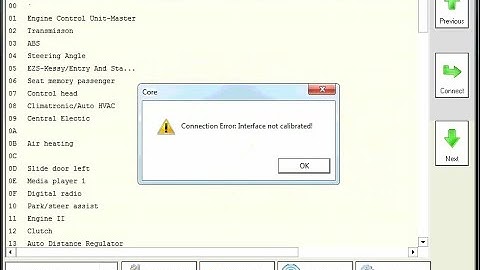 Solved SVCI2019/2020 connection Error：Interface not connected/calibrated