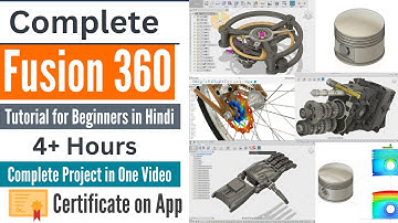 Fusion 360 Complete Tutorial (2025) | From Beginner to Expert in One Video