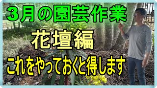 [ガーデニング] 園芸12ヵ月～3月の園芸作業 part2 (お庭のお手入れ)～「キャリア29年のプロガーデナーが毎月行う園芸作業」