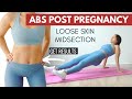 EFFECTIVE Exercises to tighten loose skin, midsection. Abs post weight loss, post pregnancy Part 1