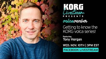 VOLCAVEMBER: Getting to know the KORG volca series!