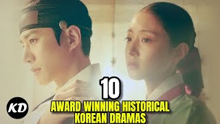 10 Award Winning Historical Korean Dramas