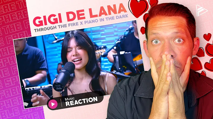 Gigi Vibes: Gigi De Lana - Through the Fire × Piano in The Dark • Jon • LA • Jake • Romeo (REACTION)
