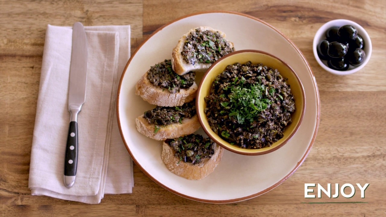 Olives from Spain Tapenade YouTube