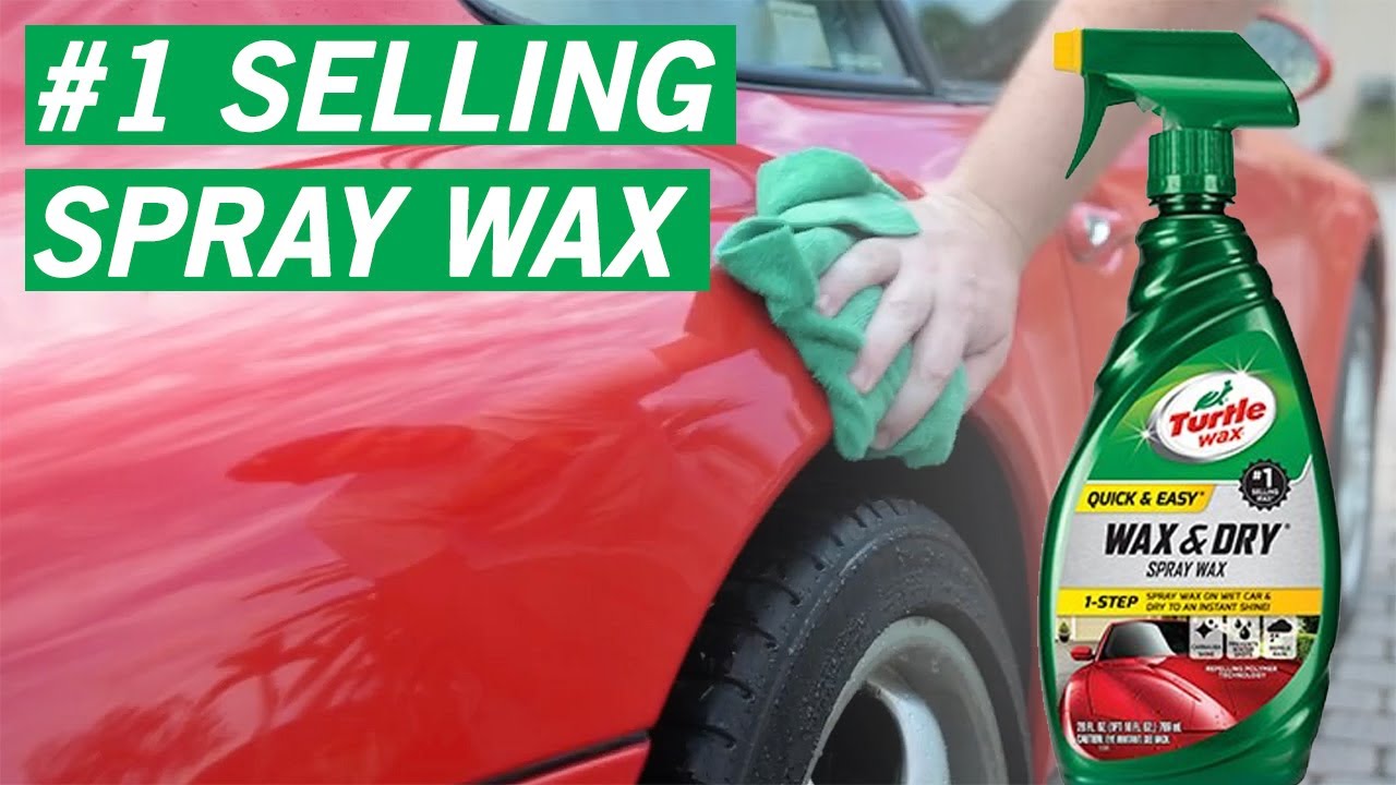 Waterless Wash Wax Tutorial: Wax & Dry Spray Wax