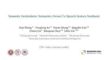 [SIGGRAPH 2024] Semantic Gesticulator: Semantics-Aware Co-Speech Gesture Synthesis