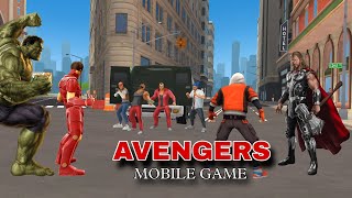 AVENGERS - mobile game || IRONMAN, THOR, SPIDERMAN, HULK Game || Superman mobile game || Spiderman