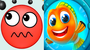Hide Ball Brain Vs Save The Fish Gameplay Walkthrough Challenge - Android IOS Draw Weekend!