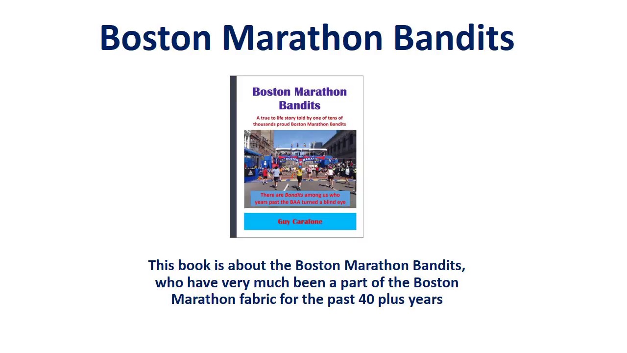Boston Marathon Bandits book overview YouTube