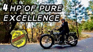 The 100 Year Old Motorcycle that Won the Quail! 1922 Douglas B22 | A Bike and a Beer Episode 17