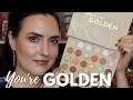 NEW ColourPop YOU'RE GOLDEN Palette | Review, Swatches + LOTS of Comparisons
