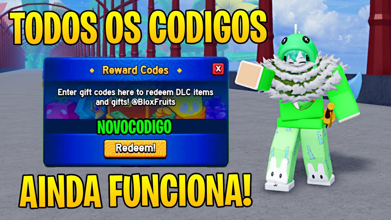 *NOVO* TODOS OS CÓDIGOS DE 2X XP NO BLOX FRUITS 2024! - YouTube