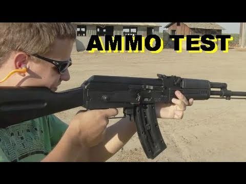 Ak47 22 Caliber Ammo Rapid Fire Test Gsg Ata Youtube