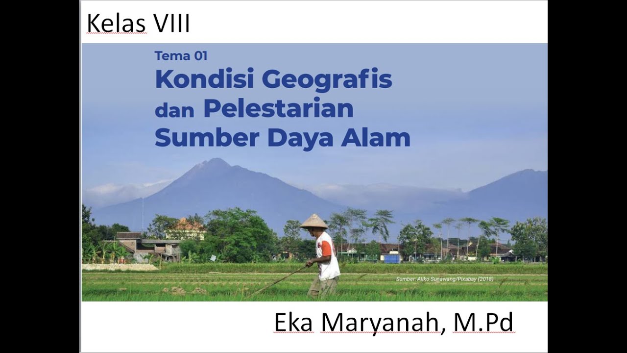 IPS SMP Kelas 8 Tema 1 sub Bab A Keragaman Alam Indonesia