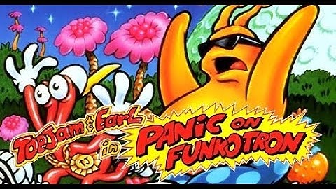 Toejam and Earl in Panic on Funcotron (SEGA) Part 1