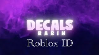 Video thumbnail of "Rarin - Decals [Roblox ID]"
