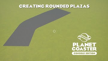 Creating Rounded Plazas/Planet Coaster Console Edition Tutorial