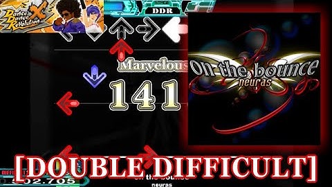 【DDR X】 on the bounce [DOUBLE DIFFICULT] 譜面確認＋クラップ