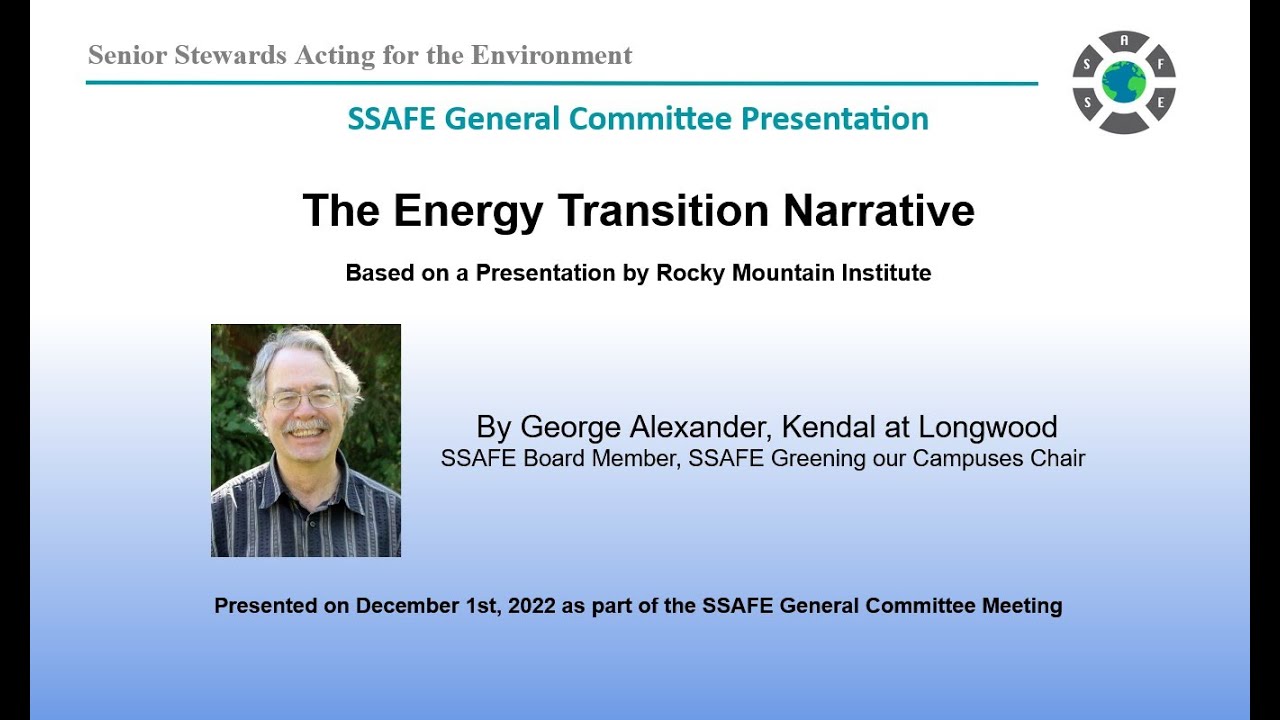 Energy Transition from RMI by George Alexander