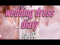 Ep. 02 Wedding Dress Diary ~ Carla&#39;s wedding dress ~ cutting the fabric ~ how to sew ~ rotary blade