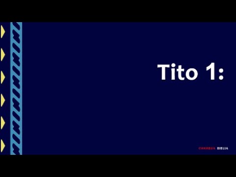 Kitabu cha Tito 1 - Titus 1 (Swahili) Bible Study