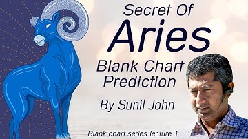 Secret of Aries♈ | Blank Chart Prediction | Blank Chart for Aries by Sunil John