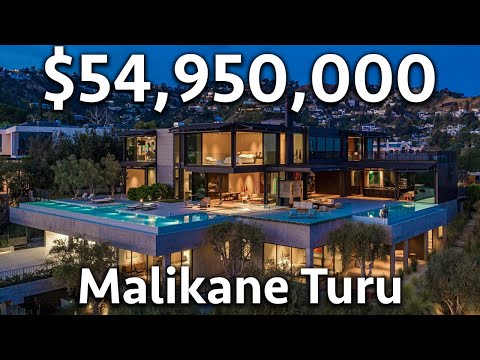 $54.950.000'lık Ultra Modern Los Angeles Malikane Turu