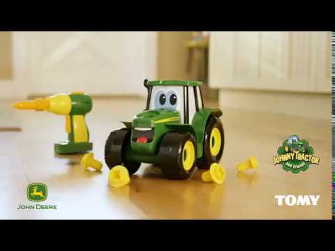 TOMY - Jeu de Construction Enfant,Je construis Mon Johnny de John D