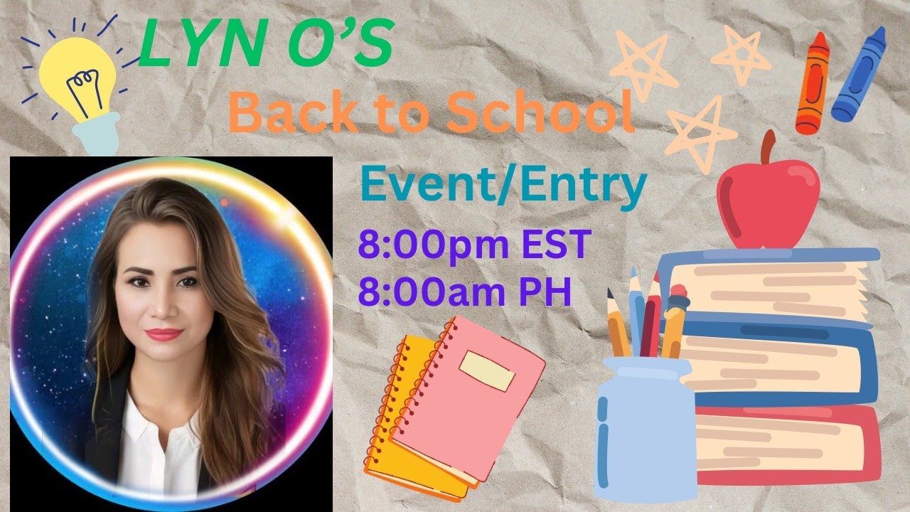 BACK TO SCHOOL / LIVE / ENTRY LET'S GO! - YouTube